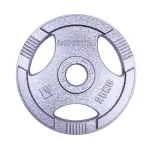 Disc olimpic din fonta inSPORTline Hamerton 25 kg pentru bara 50 mm