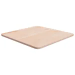 Blat de masă pătrat, 50x50x1,5 cm, lemn masiv stejar netratat GartenMobel Dekor