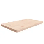 Blat de baie, 100x60x4 cm, lemn masiv netratat GartenMobel Dekor