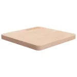 Blat de masă pătrat, 50x50x4 cm, lemn masiv stejar netratat GartenMobel Dekor