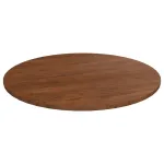 Blat de masă rotund maro închis Ø70x1,5 cm lemn stejar tratat GartenMobel Dekor