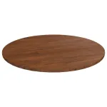 Blat de masă rotund maro închis Ø80x1,5 cm lemn stejar tratat GartenMobel Dekor
