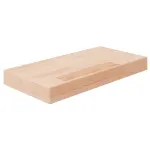Poliță, 40x20x4 cm, lemn masiv de stejar netratat GartenMobel Dekor