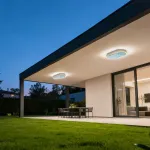 Aplica LED de exterior alba AX325/270WH cu protectie IP65