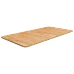 Blat de baie, maro deschis, 100x50x1,5 cm, lemn masiv tratat GartenMobel Dekor