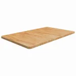 Blat de baie, maro deschis, 100x60x2,5 cm, lemn masiv tratat GartenMobel Dekor