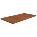 Blat de baie, maro închis, 80x40x1,5 cm, lemn masiv tratat GartenMobel Dekor
