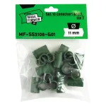 Set 10 conectori pentru araci tip T Ø11 mm, Micul Fermier