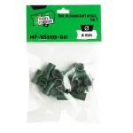 Set 10 conectori pentru araci tip T Ø8 mm, Micul Fermier