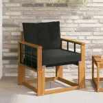 2 Bucată Set de canapele de exterior GartenMobel Dekor