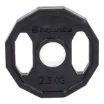 Disc olimpic cauciucat inSPORTline Ruberton 2,5 kg cu mânere
