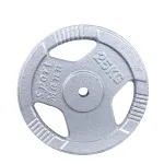 Disc greutate din fier 25 kg, 31 mm, cu mânere Sportmann