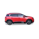 Praguri laterale negre aluminiu pentru Citroen C5 Aircross 2017+