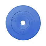 Disc greutate PVC cu ciment 5 kg, gaura 31 mm, pentru bara 30 mm Sportmann