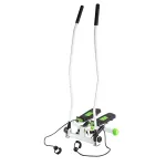 Stepper Twist HMS S3085 cu manere si corzi pentru fitness, verde