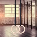 Inele gimnastică din lemn inSPORTline CF927 cu curele reglabile