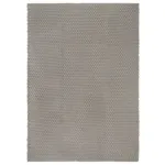 Covor dreptunghiular, gri, 160x230 cm, bumbac GartenMobel Dekor