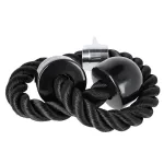 Frânghie pentru triceps HMS UW09 din nailon rezistent, 70 cm, negru