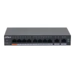 Switch POE Dahua 8+2 porturi, Poe 8xRJ45 10/100, Uplink 2x RJ45 10/100/1000, 60w Cloud Management- CS4010-8ET-60