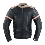 Geaca Moto Piele pentru Barbati W-TEC Hellsto