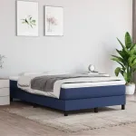 Saltea cu arcuri buzunar, fermitate medie, albastru, 120x200x20 cm, textil GartenMobel Dekor