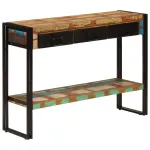 Masă consolă, 110x30x76 cm, lemn masiv reciclat  GartenMobel Dekor