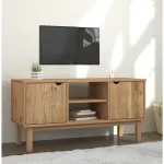 Dulap TV "OTTA", 113,5x43x57 cm, lemn masiv de pin GartenMobel Dekor