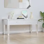 Măsuță de cafea cu oglindă 106x45x45 cm lemn compozit și sticlă  GartenMobel Dekor