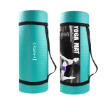 Saltea yoga HMS YM04 din NBR, 15 mm, 183 cm, culoare menta