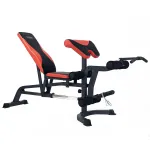 Banca de forta reglabila HMS LS3050 cu suport biceps si picioare