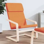Scaun de relaxare, galben închis, material textil GartenMobel Dekor