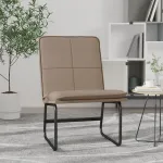 Scaun de relaxare, cappuccino, 54x75x76 cm, piele artificială GartenMobel Dekor
