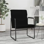 Scaun de relaxare, negru, 55x64x80 cm, piele artificială GartenMobel Dekor