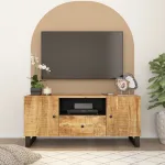 Dulap TV 105x33,5x46 cm, lemn masiv de mango și lemn prelucrat GartenMobel Dekor