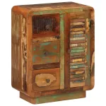 Dulap cu 3 uși, 55x30x70 cm, lemn masiv reciclat GartenMobel Dekor