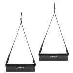 Set 2 mânere pentru scripete și benzi elastice HMS UWC32, cu spumă
