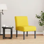 Fotoliu, galben deschis, material textil GartenMobel Dekor