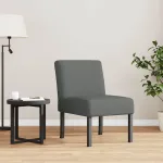 Fotoliu, gri închis, material textil GartenMobel Dekor
