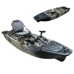 Caiac pliabil cu pedale inSPORTline Rhoner Urban Camo, 140 kg