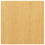 Blat de masă, 70x70x1,5 cm, bambus GartenMobel Dekor