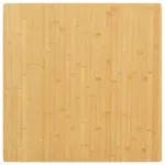 Blat de masă, 70x70x2,5 cm, bambus GartenMobel Dekor