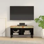 Comodă TV, 85x33x43,5 cm, lemn masiv reciclat GartenMobel Dekor