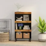 Dulap lateral, 60x33x107 cm, din lemn masiv de mango GartenMobel Dekor