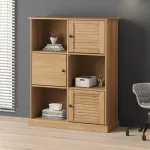 Bibliotecă VIGO, 90x35x114,5 cm, lemn masiv de pin GartenMobel Dekor