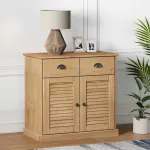 Servantă cu sertare „VIGO” 78x40x75 cm, lemn masiv de pin GartenMobel Dekor