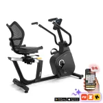 Bicicletă recumbentă inSPORTline ZenSeat 100 cu Bluetooth și 16 niveluri
