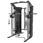 Stație multifuncțională fitness 3 în 1 cu Smith și scripeti HMS