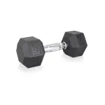 Gantera hexagonala inSPORTline Hexclusive 8 kg, maner antiderapant