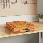 Blat pentru banc de lucru cu menghină, 52x44x9,5 cm lemn acacia GartenMobel Dekor