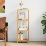 Raft cu 4 niveluri, 40x30x112 cm, lemn masiv de stejar GartenMobel Dekor